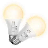 Feit Electric 5 watt 120 volt A19 Medium Screw Base CCT Selectable Dimmable LED (2 Pack)