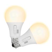 Feit Electric 17.5 watt 120 volt A19 Medium Screw Base CCT Selectable Dimmable LED (2 Pack)