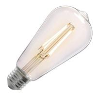 Feit Electric 8.8 watt 120 volt ST19 Medium Screw Base 2700K Warm White Motion Detection Clear Glass Vintage Dimmable LED