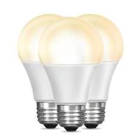 Feit Electric 9 watt 120 volt A19 Medium Screw Base 2700K Warm White LED (3 Pack)