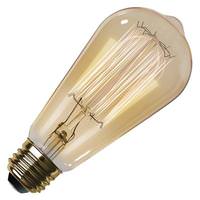 Feit Electric 60 watt ST19 Medium Screw Base 2100K Warm White Clear Dimmable