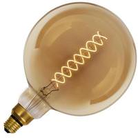 Feit Electric 6.5 watt 120 volt G63 Medium Screw Base 2000K Warm White Amber Dimmable LED