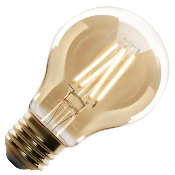 4 watt 120 volt A19 Medium Screw Base 2100K Warm White Dimmable LED