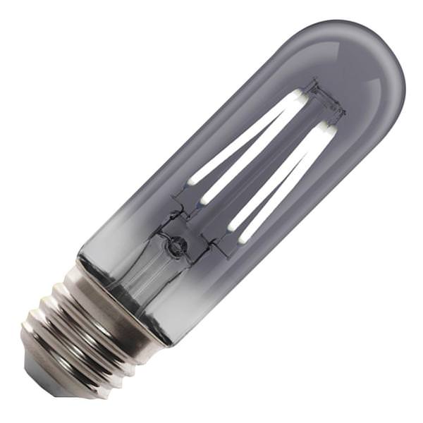 5 watt 120 volt T10 Medium Screw Base 5000K Daylight Clear Smoke Glass Dimmable LED