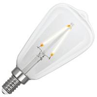 Feit Electric 5.5 watt 120 volt ST15 Medium Screw Base 2100K Warm White Clear Glass Vintage Dimmable LED