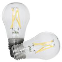 Feit Electric 5 watt 120 volt A15 Medium Screw Base 3000K Natural White Clear Dimmable LED (2 Pack)