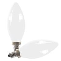 Feit Electric 3.3 watt 120 volt B10 Candelabra Screw Base 2700K Warm White Dimmable LED (2 Pack)