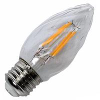 Feit Electric 6 watt 120 volt F15 Medium Screw Base 2700K Warm White Clear Dimmable LED