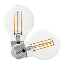 Feit Electric 5.5 watt 120 volt G16.5 Medium Screw Base 2700K Warm White LED Light Bulb (2 Pack)