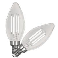 Feit Electric 10 watt 120 volt B10 Candelabra Screw Base 5000K Daylight White Filament Dimmable LED (2 Pack)
