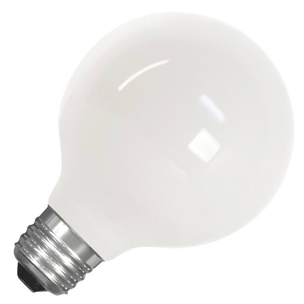 3.8 watt 120 volt G25 Medium Screw Base 2700K Warm White Clear Dimmable LED