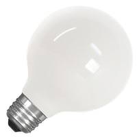 View 3.8 watt 120 volt G25 Medium Screw Base 2700K Warm White Clear Dimmable LED