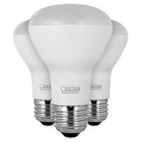Feit Electric 7.5 watt 120 volt R20 Medium Screw 2700K Warm White Dimmable LED (3 Pack)
