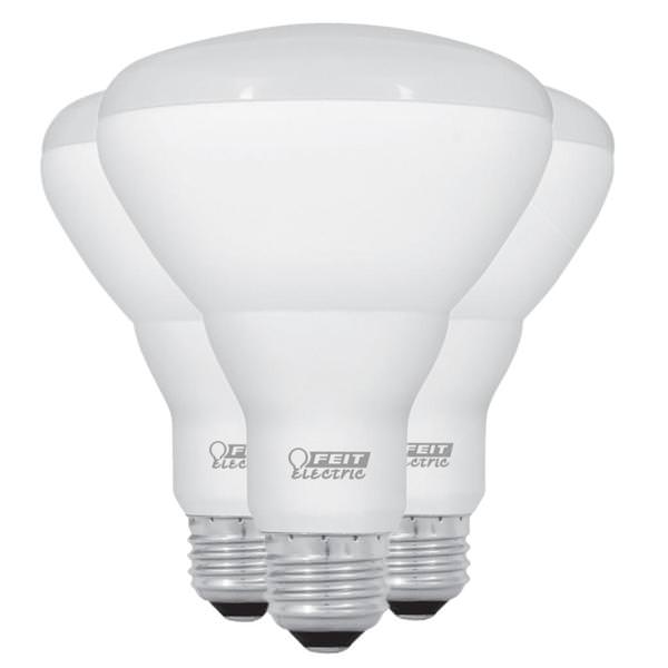7.2 watt 120 volt BR30 Medium Screw Base 3000K Natural White Dimmable LED (3 Pack)