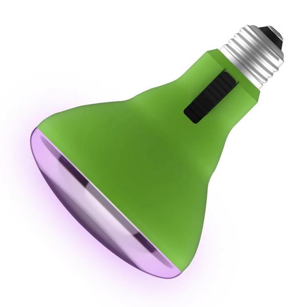 9 watt 120 volt BR30 Medium Screw Base Multi Spectrum Green Non-Dimmable LED