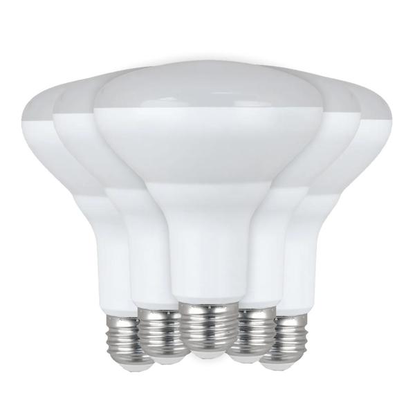 10.5 watt 120 volt BR30 Medium Screw Base 3500K Neutral White Dimmable (6 Pack)