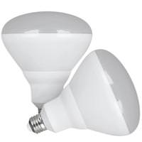 Feit Electric 9.4 watt 120 volt BR40 Medium Screw Base 2700K Warm White Frosted Dimmable LED (2 Pack)