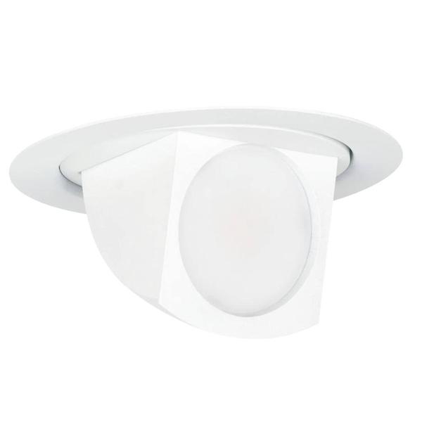 4" 9.6 watt 120 volt White 5000K Daylight Scooped Non-Dimmable LED