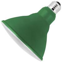 Feit Electric 7 watt 120 volt PAR38 Medium Screw Base Green Non-Dimmable LED