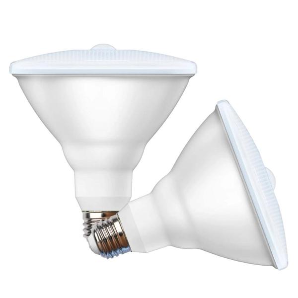 13 watt 120 volt  PAR38 Medium Screw Base 5000K Daylight Motion Activated Non-Dimmable LED (2 Pack)