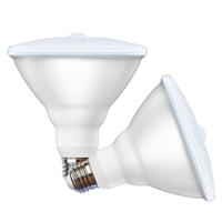 Feit Electric 13 watt 120 volt  PAR38 Medium Screw Base 5000K Daylight Motion Activated Non-Dimmable LED (2 Pack)