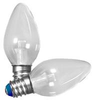 Feit Electric 0.5 watt 120 volt C7 Candelabra Screw Base Blue Non-Dimmable LED (2 Pack)