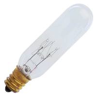 Feit Electric 15 watt 130 volt T6 Candelabra Screw Base 2700K Warm White Clear Dimmable