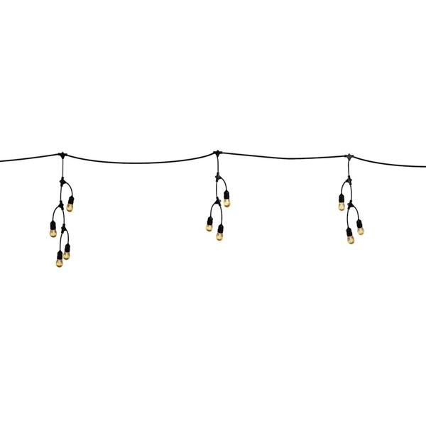 12' 120 volt Black Dimmable LED