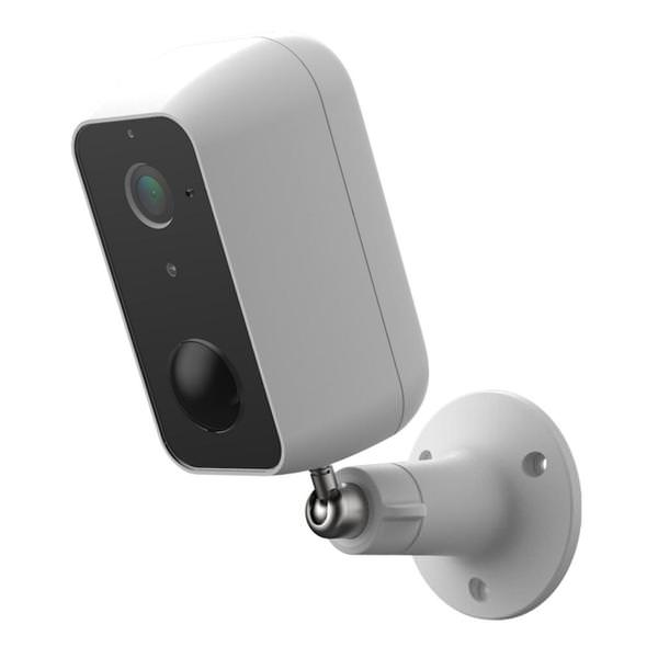 White Outdoor Battery Powered Smart 2.4GHz Wi-Fi Security Camera