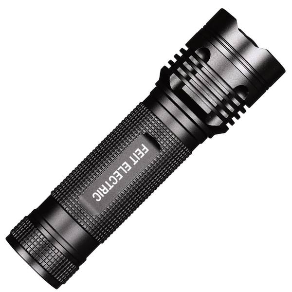 Black LED Tactical Flashlight