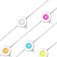 Feit Electric 50' Screw Base RGBW Smart/Wi-Fi LED Smart Chasing Permanent Lights