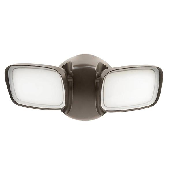 28 watt 120 volt 5000K Daylight Bronze Dual Head Non-Dimmable LED