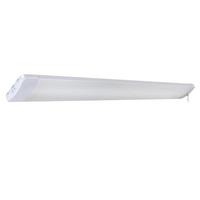 Feit Electric 2 Lamp 4' 52 watt 4000K Cool White Aluminum Acrylic Non-Dimmable LED