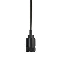 Feit Electric 1 Lamp 62" 60 watt 120 volt Medium Screw Base Matte Black Dimmable