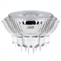 Feit Electric 6.6 watt 12 volt MR16 Bi-Pin Base 3000K Natural White Dimmable LED (6 Pack)