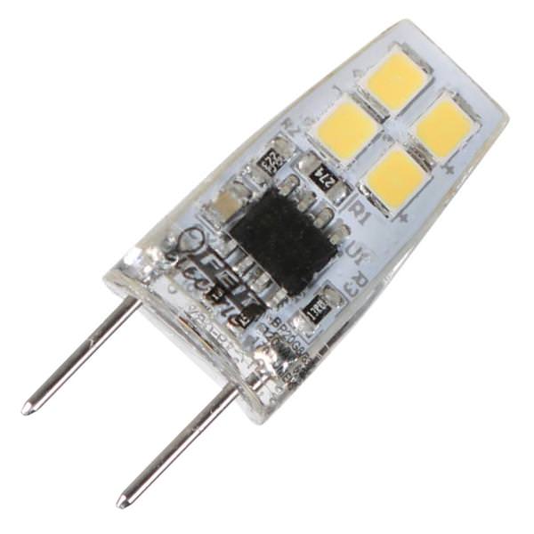 2 watt 120 volt T4 Bi-Pin Base Natural White LED