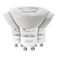 Feit Electric 4.6 watt 120 volt MR16 Twist and Lock Base 3000K Natural White Dimmable LED (3 Pack)