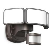 Feit Electric 46 watt 120 volt 5000K Daylight Outdoor Triple Head Dimmable LED Security Flood Light