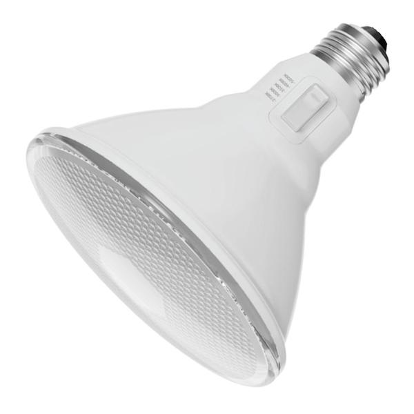 17.7 watt 120 volt PAR38 Medium Screw Base CCT Selectable Dimmable LED