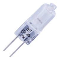 Feit Electric 10 watt 12 volt T3 Bi-Pin Base 3000K Natural White Clear Dimmable