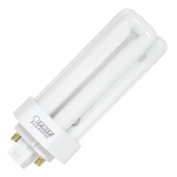13 watt 4-Pin Base 4100K Cool White Non-Dimmable Triple Tube CFL Light Bulb