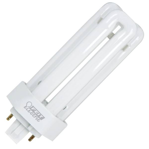 26 watt PLT 4-Pin (GX24q-3) 2700K Warm White Triple Twin Tube Frosted Non-Dimmable