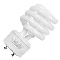 Feit Electric 23 watt 120 volt Twist and Lock Base 4100K Cool White Non-Dimmable CFL