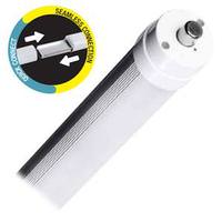 Feit Electric 44 watt 96" T8 Single Pin Base 4100K Cool White Frosted Non-Dimmable LED