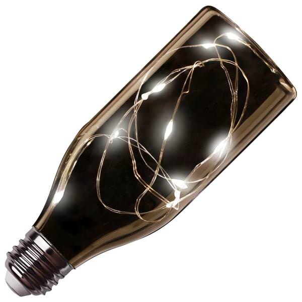 1.5 watt 120 volt Medium Screw Base Fairy Light 2700k Warm White Non-Dimmable LED