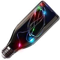Feit Electric 1.5 watt 120 volt Medium Screw Base RGB Fairy Light Non-Dimmable LED