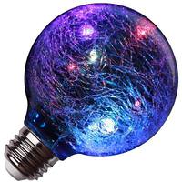 Feit Electric 1 watt 120 volt G25 Medium Screw Base RGB Non-Dimmable LED