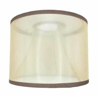 Fredrick Ramond 5.25" French Bronze LED Pendant Shade for FR45607FBZ 