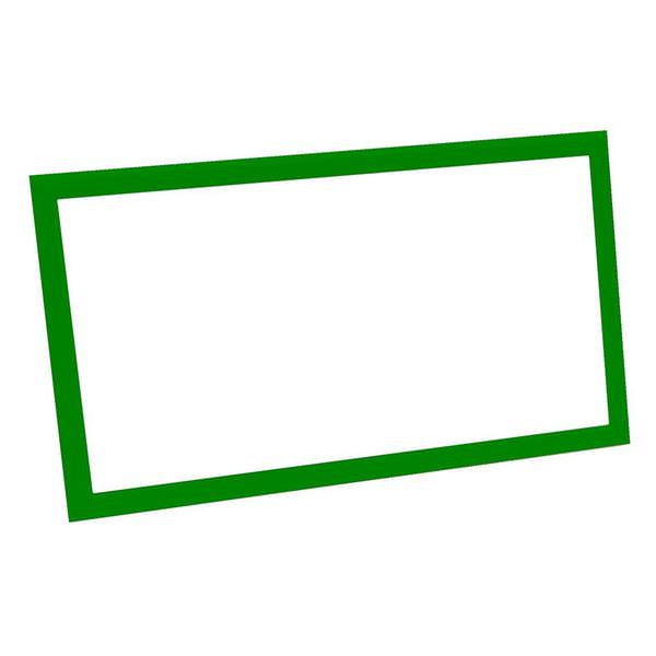 Green Frame for 100' Photoluminescent Exit Sign