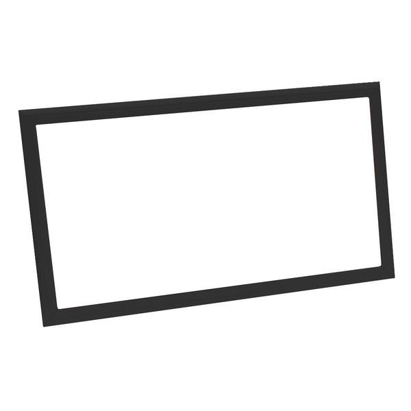 Black Frame for 50' - 75' Photoluminescent Exit Sign